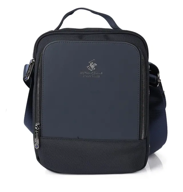 Τσάντα BEVERLY HILLS POLO CLUB BH8461 Manhattan Μπλε