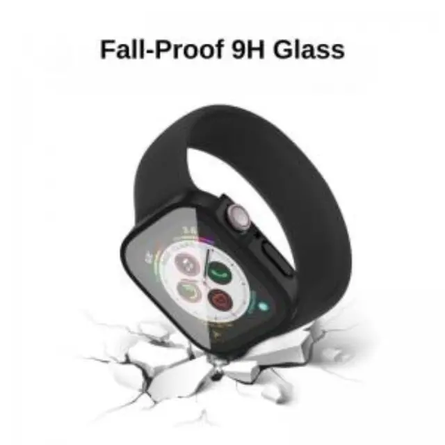 Θήκη PC με Tempered Glass Ahastyle WG56-2 Premium Apple Watch 7/ 8/ 9 45mm Διάφανο (2 τεμ.) N66887 3