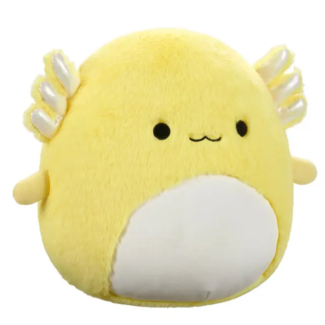 Λούτρινο Squishmallows FuzzAmallows 30.5cm W5A Treyton the Yellow Axolotl - JWSQ6754