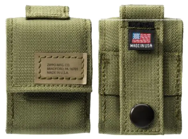 Zippo Θήκη Αναπτήρα Tactical Pouch Χακί - Μπαίνει στη Ζώνη (48402)