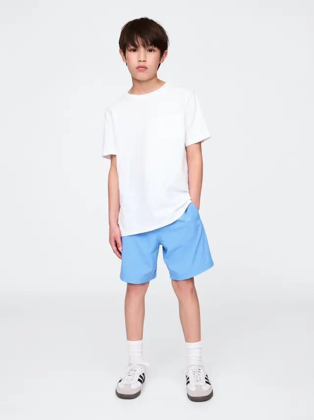 Παιδικό Quick-Dry Lined Σορτς Union blue