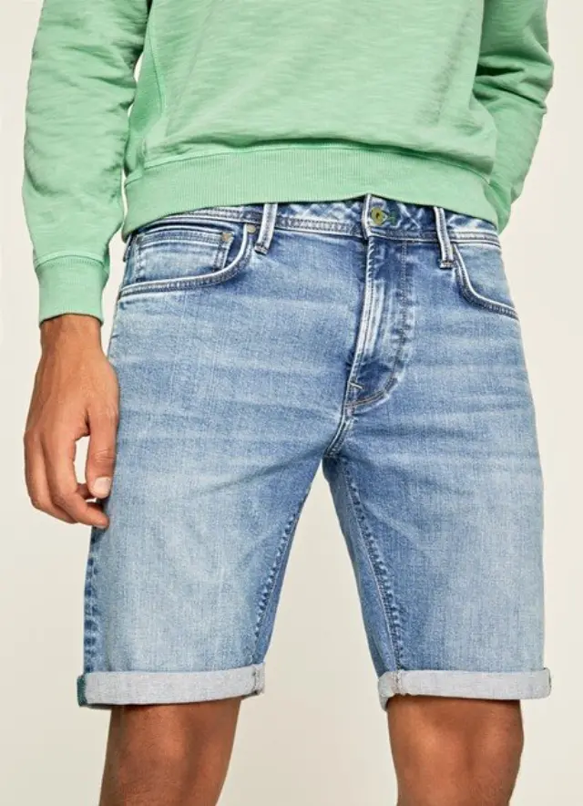 PEPE JEANS STANLEY ΣΟΡΤΣ ΑΝΔΡΙΚΟ - 000/DENIM DENIM 2