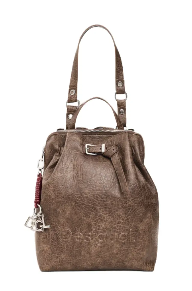 Desigual - Γυναικείο Σακίδιο Πλάτης Luena 26WAKP33-6044 Καφέ