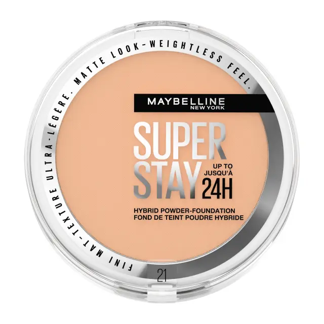 Maybelline Superstay 24h Powder Foundation 9g | Απόχρωση 21 Nude Beige