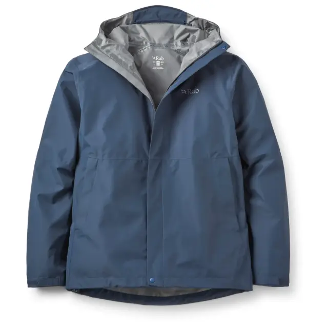 Rab Downpour Galaxy Blue Ανδρικό Αδιάβροχο 20.000 HH - Large