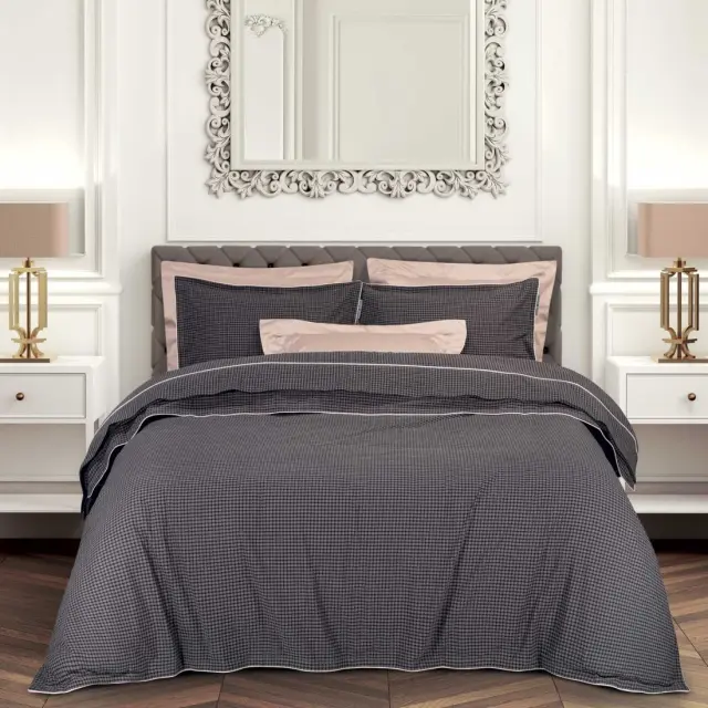 Σετ Σεντόνια 250x270 King Essential Greenwich Polo Club 2374 Dark Grey 100% βαμβακερόΧωρίς Λάστιχο