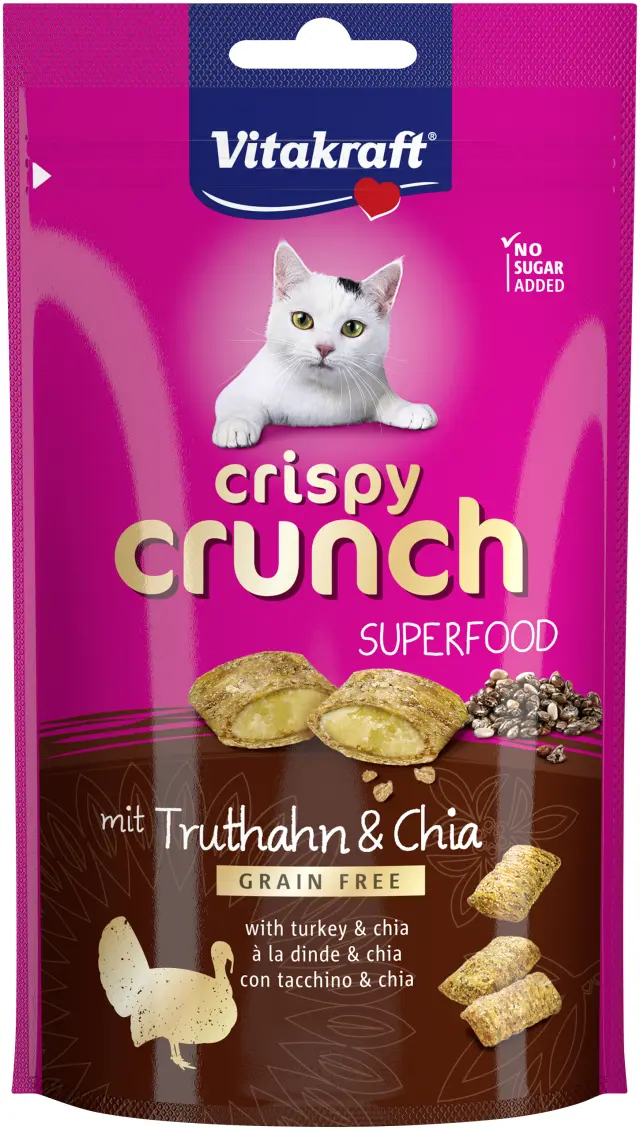 Vitakraft - Crispy Crunch with turkeu and chia seeds - Pet Supplies