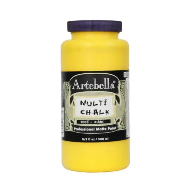 Artebella Χρώμα Κιμωλίας Multi Chalk - 4005 Yellow - 500ml