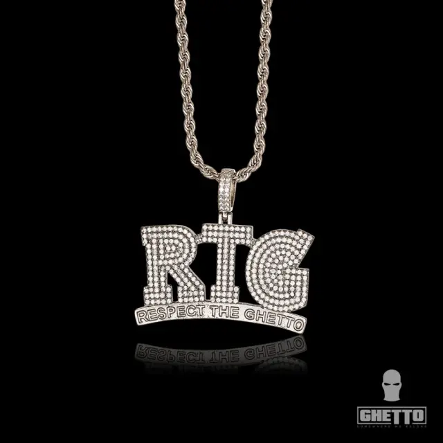 Ghetto Bling CZ Hip Hop Pendant Limited Edition RTG 2