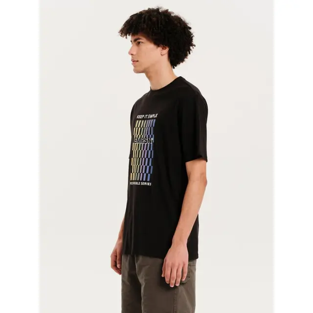 Emerson Men's SS T-Shirt (251.EM33.07-Black) - Μαύρο 2
