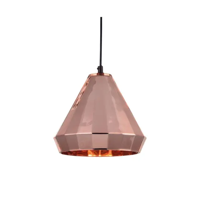 AcaLight Offer NETTO ΦΩΤΙΣΤΙΚΟ ΚΡΕΜΑΣΤΟ ΓΥΑΛΙΣΤΕΡΟ ΧΑΛΚΙΝΟ ΓΥΑΛΙΝΟ ΣΥΜΒΑΤΙΚΟ 1ΧΕ27 IP20 Φ220Χ1250mm
