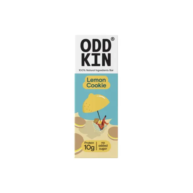 Μπάρα Πρωτεΐνης Μπισκότο Λεμόνι • Oddkin • 50γρ