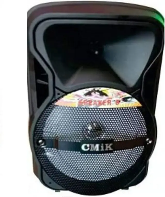 Σύστημα Karaoke με Ασύρματo Μικρόφωνo Cmik MK-B12 σε Μαύρο Χρώμα