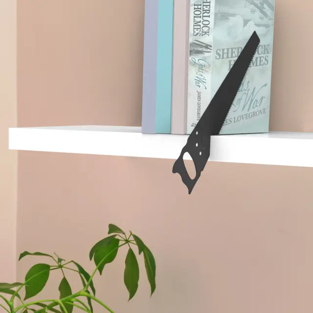 Artori Design Μεταλλικός Βιβλιοστάτης Πριόνι / Cutting Edge Bookend 2