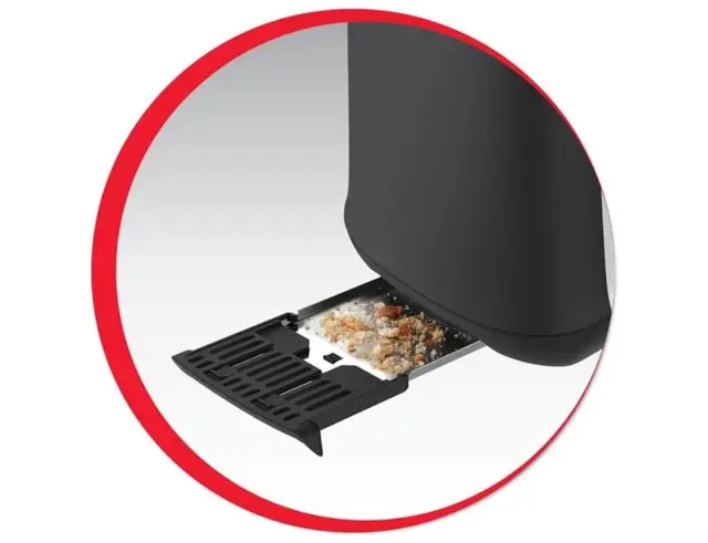 Φρυγανιέρα Moulinex Subito LS340800 με ισχύ 1000W και χωρητικότητα 2 φέτες ψωμιού - Μαύρο LS340800 2