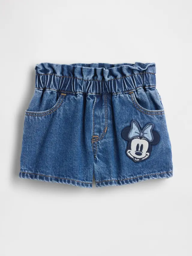 Gap × Disney Βρεφικό & Νηπιακό Τζιν Stride Σορτς Medium wash - 3YRS