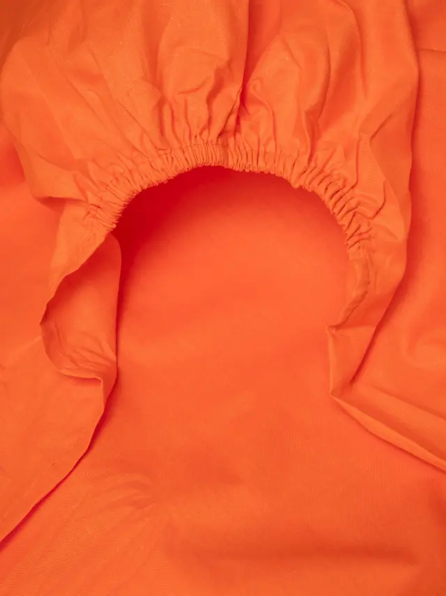 Κατωσέντονο Menta με λάστιχο 7 Orange Διπλό (160x200+25) Sunshine 2