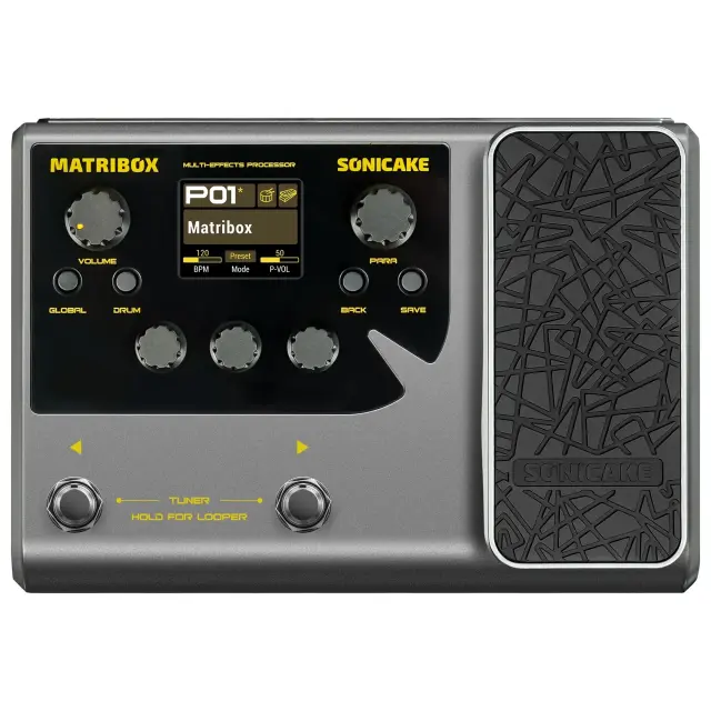Sonicake Matribox Επεξεργαστής Εφέ Κιθάρας/ Μπάσου Γκρι