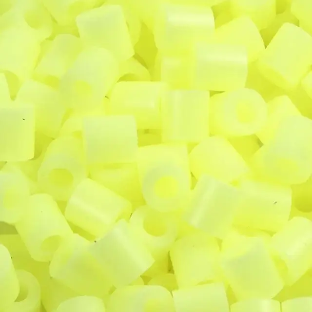 Χάντρες Nabbi ~Ø5xH5mm ~1100τεμ - Yellow Neon