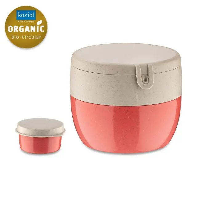 Koziol Bento Box Organic (M) Δοχείο Φαγητού - Κοραλί