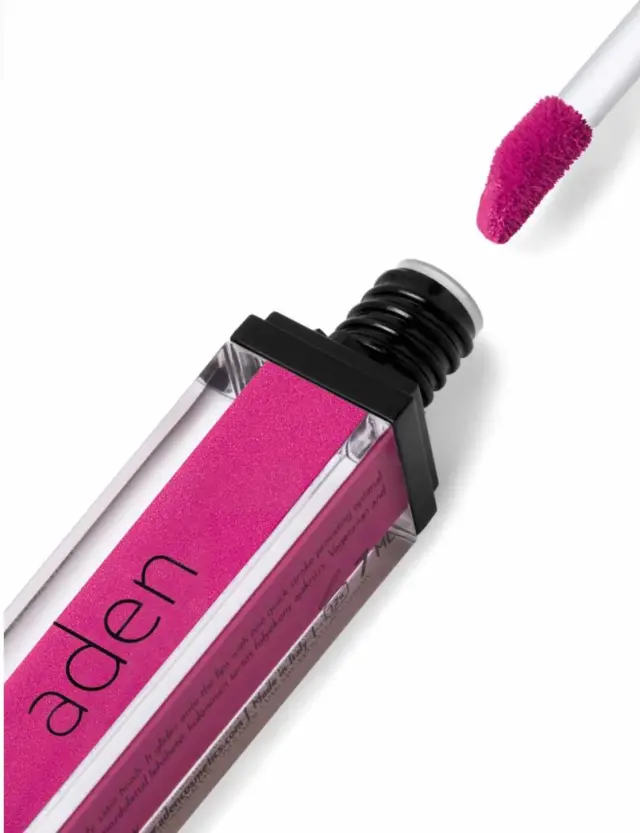 ADEN SATIN EFFECT LIPSTICK 07 SHIMMERING FUCHSIA 7ML 3