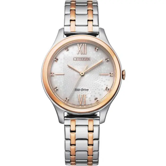 Citizen Elegance Eco-Drive, Women's Watch, Silver Stainless Steel Bracelet EM0506-77A