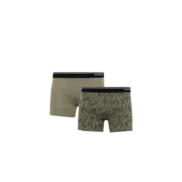 Minerva Ανδρικό Boxer Digi Camo - Διπλό Πακέτο, Χρώμα Χακί - 2XL
