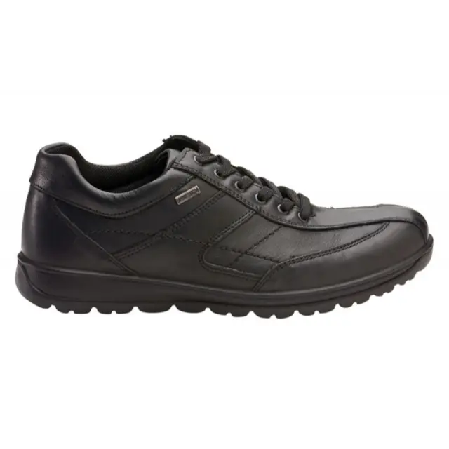 Imac Sneakers Ανδρικό δέρμα Μαύρο IMA/801688 NERO - 41