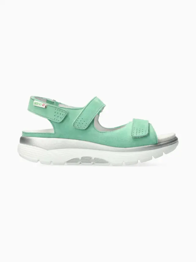Mephisto/Sano Πέδιλα Γυναικείο δέρμα Nubuck Πράσινο SAN/NORINE GRASS 3