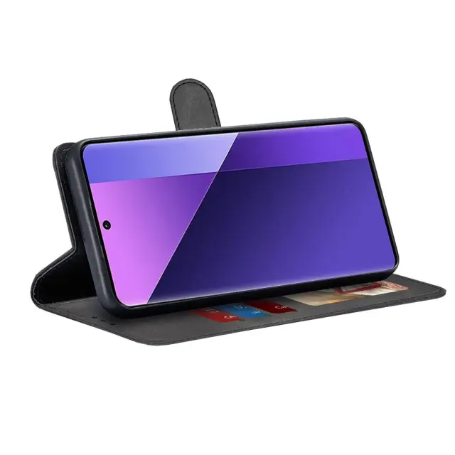 Techsuit® Diary Θήκη Βιβλίο για Xiaomi Redmi Note 13 Pro Plus- Black 2