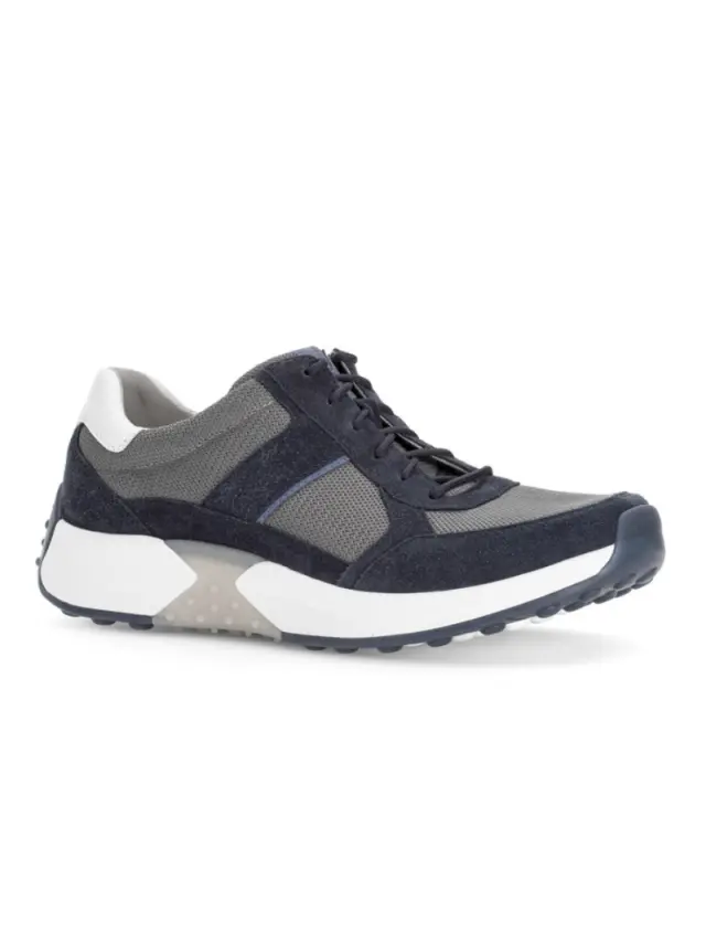 Pius Gabor Sneakers Ανδρικό δέρμα Nubuck/ύφασμα Μπλέ PGA/800810 04-MARINE 2