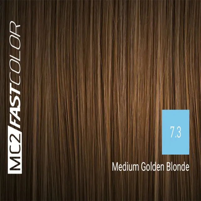 Sensus MC2 Fast Color 7.3 Medium Golden Blonde 100ml - (μόνιμη βαφή χωρίς αμμωνία για γρήγορη εφαρμογή) 2