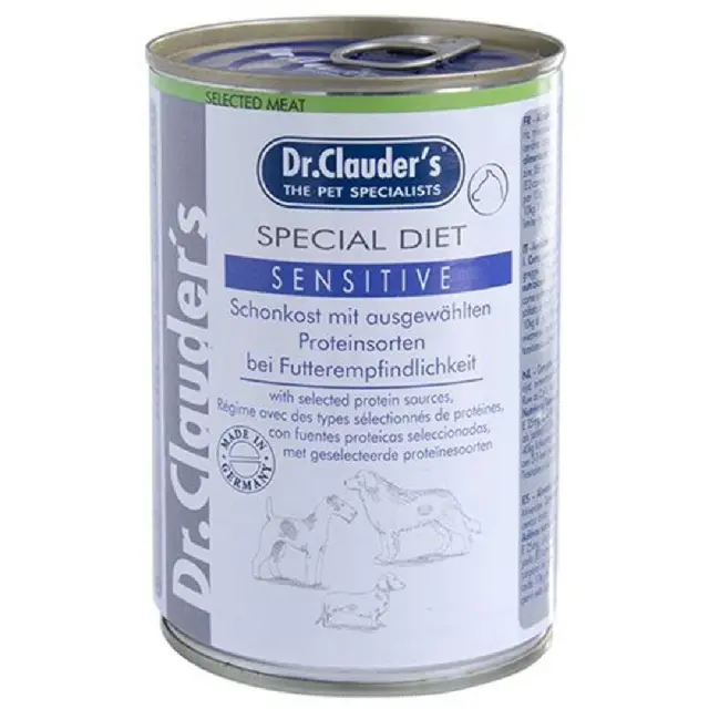 Dr.Clauder s Sensitive Special Diet Κονσέρβα Σκύλου με Αρνί 400gr