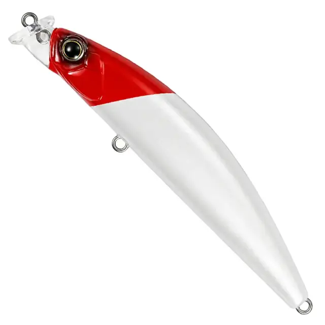 Τεχνητό DUO Terrif DC Bullet DC-9 - 90mm ACC0001 Pearl Red Head