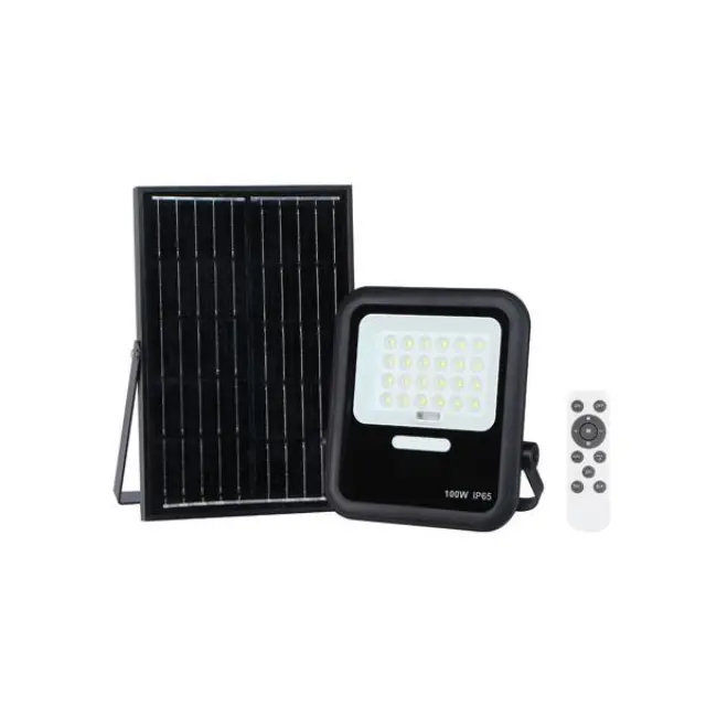 ΠΡΟΒΟΛΕΑΣ LED 200W SMD ΗΛΙΑΚΟΣ 4000K IP65 ΜΑΥΡΟΣ PLUS Μαύρο