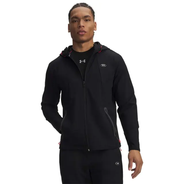 Under Armour Men's Utility Woven Winterized Full-Zip Jacket Μαύρο 6013805-008 (Under Armour)