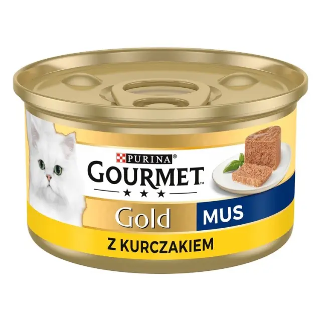 Purina Nestle Gourmet Gold - salmon and chicken - wet cat food -85 g