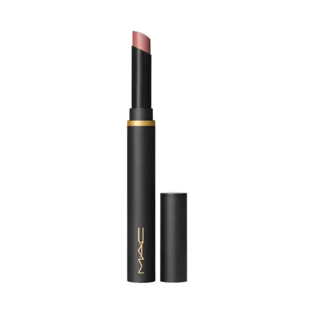 M.A.C Powder Kiss Velvet Blur Slim Stick Κραγιόν Velvet Over The Taupe 2gr