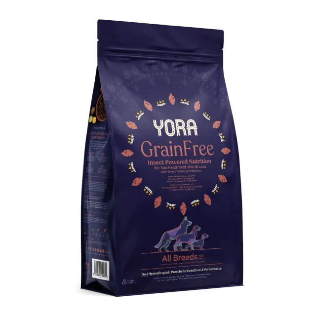Yora Dog Adult Grain Free Υποαλλεργική Ξηρά Τροφή Σκύλου Χωρίς Σιτηρά 12kg