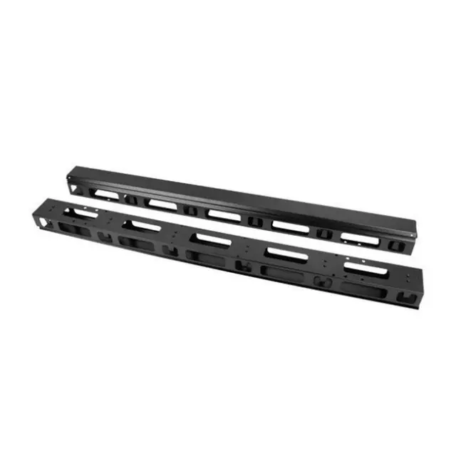 Lanberg Vertical Cable Management Panel 22U for 19" Free Standing Cabinets 2pcs Black (AK-1212-B)