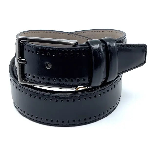 Μαύρη Ζώνη P.U. Leather 3,5 cm