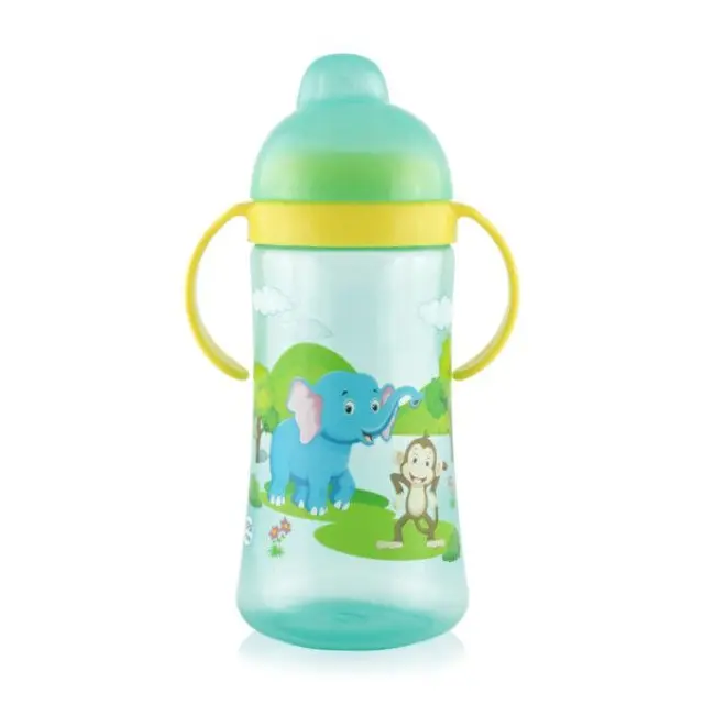 Lorelli Εκπαιδευτικό Κύπελλο με Μαλακό Στόμιο 330ml Green 10200910003