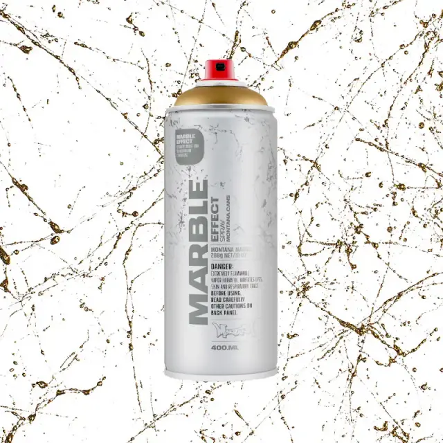 Montana Marble Effect Spray 400ml EMGold