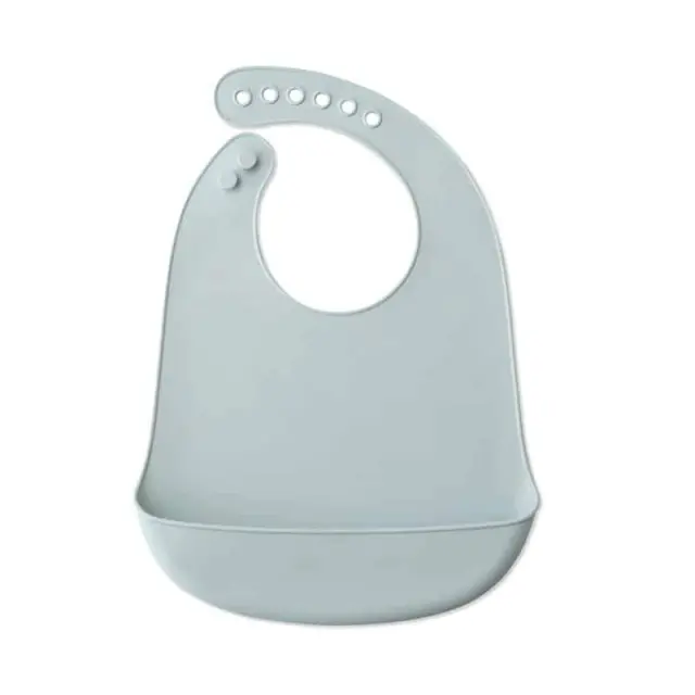 Interbaby Σαλιάρα Σιλικόνης Blue SI002-73 2