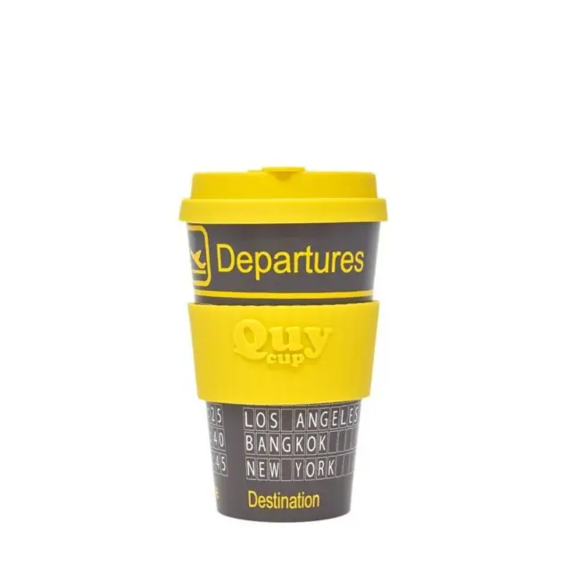 Quy Cup Επαναχρησιμοποιούμενο (R-Pet) Ποτήρι 400ml: Departures