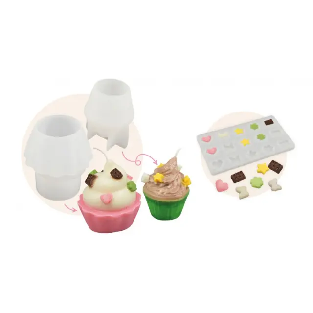 Buki France Professional Studio Σετ Κατασκευής Κεριών Cupcakes (7+ ετών) 5429 2