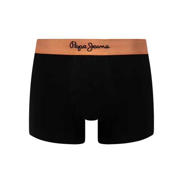 Pepe Jeans Ανδρικό Boxer Elrod Trunk - Τριπλό Πακέτο, Χρώμα Currant - S 3
