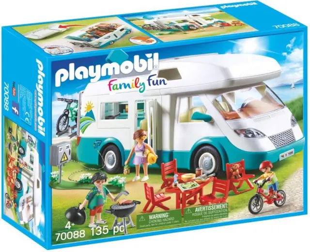 Playmobil Αυτοκινούμενο Οικογενειακό Τροχόσπιτο / 70088 (Playmobil)
