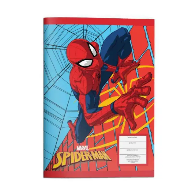 Diakakis Τετράδιο Καρφίτσα 17X25 Spiderman 40 φύλλων (000508137) 2