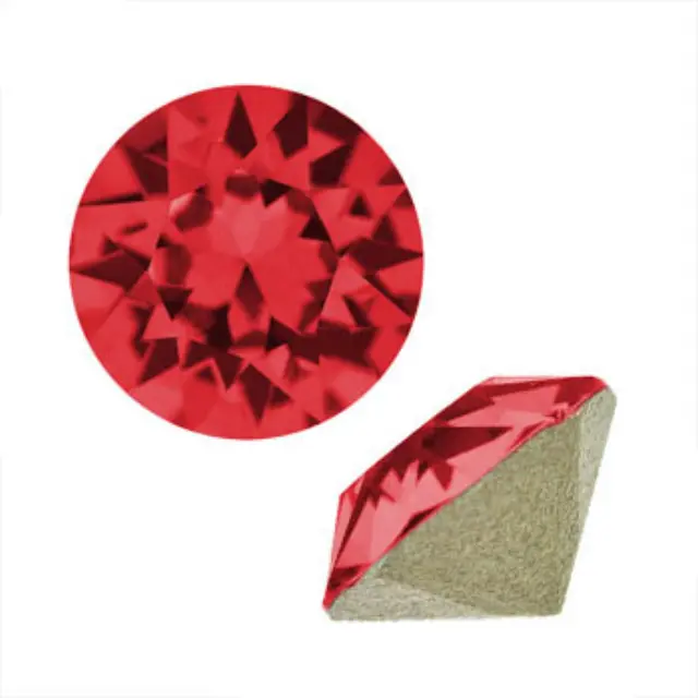 Swarovski 1088 Xirius Chaton Indian Siam PP14 Ø2x1.25mm ~72τεμ
